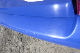 VW Lupo Stoßstange hinten Heckstoßstange Stoßfänger blau LW5Z - Bild 7
