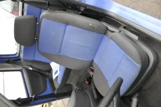 Seat Arosa Lupo Sitz vorne links Fahrersitz Höhenverstellung blau schwarz - Bild 3