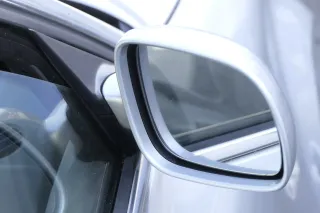 VW Passat 3B 3BG elektrischer Spiegel Außenspiegel rechts Glas grau silber LA7W - Bild 2
