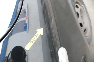 VW Lupo Kotflügel vorne rechts schwarz L041 uni 162081 - Bild 6