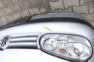 VW Golf 4 1J Stoßstange vorne Stoßfänger vorn silber grsau LA7W Frontstoßstange - Bild 7