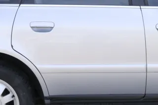 Audi A4 B5 Tür nur Türblatt hinten rechts grau silber LY7W - Facelift - Bild 1