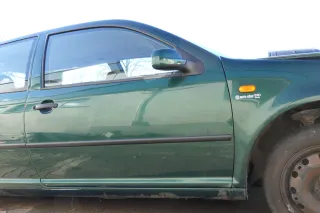 VW Golf 4 Tür vorne rechts Beifahrertür 2/3-Türer grün LC6M brightgreen ohnAnbau - Bild 1