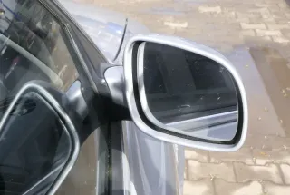 VW Passat 3B 3BG elektrischer Spiegel Außenspiegel rechts Glas grau silber LA7W - Bild 2