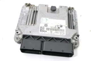 VW Golf 5 1K Jetta Steuergerät 1.9 TDI Motor 03G906021DJ 0281012598 - Bild 1
