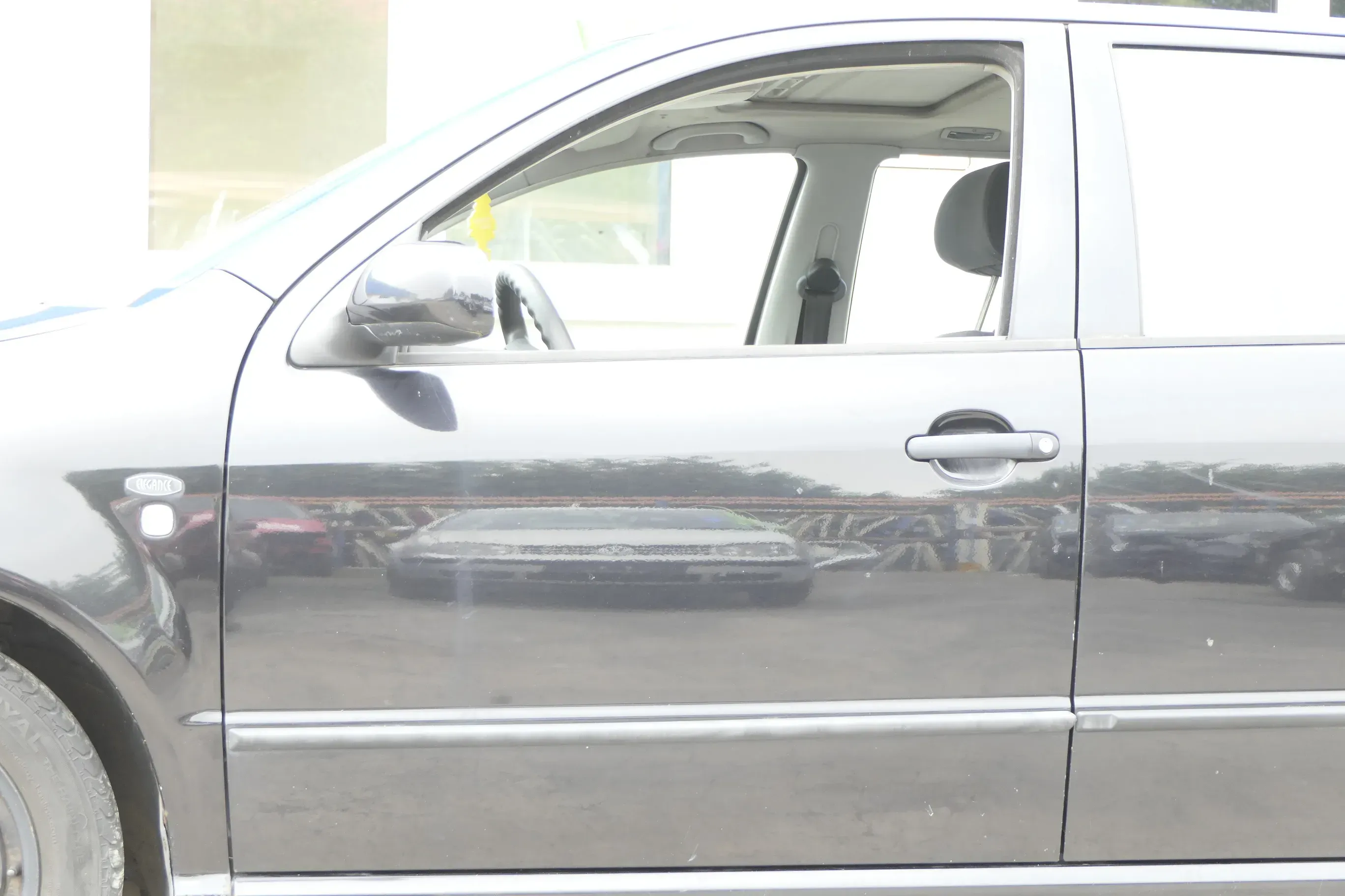 Skoda Fabia 6Y Kombi + Limousine Tür vorne links Fahrertür schwarz LF9R ohneAnba - Bild 1