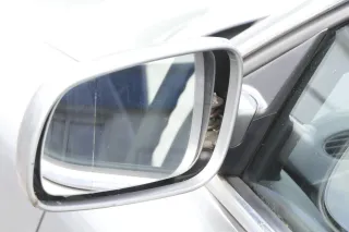 VW Passat 3B 3BG elektrischer Spiegel Außenspiegel links mit Glas grau LD7W - Bild 2