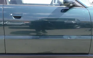 Audi A4 B5 Tür nur Türblatt vorn rechts Beifahrertür grün LZ6U Kombi Limo - Bild 1