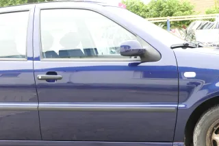 VW Polo 6N 6N2 Tür vorne rechts Beifahrertür 4/5-Türer blau LB5N ohneAnbauteile - Bild 1