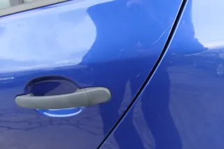 VW Golf 5 V 1K Tür mit Türrahmen hinten links 4/5-Türer blau laserblue LC5J - Bild 2