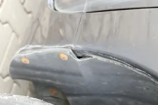 VW Lupo 6X Kotflügel vorne rechts schwarz L041 uni black - Bild 4