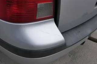 VW Golf 4 Kombi Avant Stoßstange hinten Heckstoßstange Stoßfänger silber LA7W - Bild 5