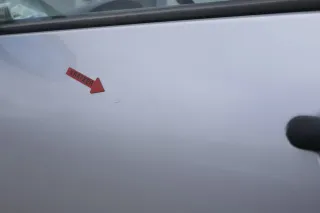 VW Golf 4 Bora Tür vorne links Fahrertür 4/5-Türer & Kombi silber LA7W reflex 8 - Bild 6