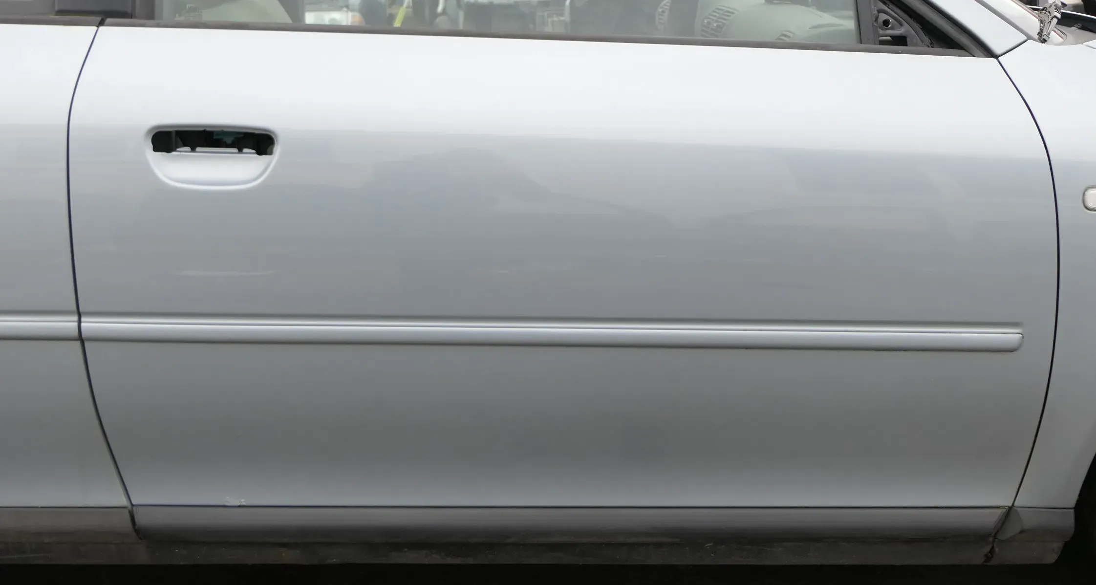 Audi A3 8L Tür Türblatt vorne rechts grau blau türkis LY7R Facelift 2/3-Türer - Bild 1