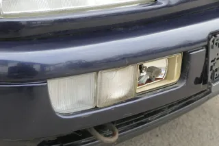 VW Passat 3A 35i Stoßstange vorne Frontstoßstange mit Pralldämpfe vorn blau LN5Y - Bild 7
