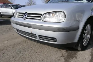 VW Golf 4 Stoßstange vorne Stoßfänger vorn vorne silber LB7Z satinsilber - Bild 7