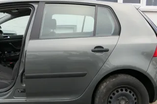 VW Golf 5 V 1K Tür nur das Türblatt hinten links 4/5-Türer grau blau LA6Q saga - Bild 1