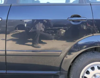 Audi A2 8Z Tür nur das Türblatt hinten links blau LZ5Q - ohne Anbauteile - Bild 1