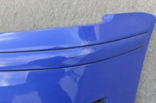 VW Polo 6N2 Stoßstange vorne Frontstoßstange Stoßfänger blau LA5C mit Grill - Bild 5