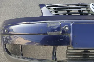 VW Passat 3B Stoßstange vorne Frontstoßstange Stoßfänger blau LB5N - Bild 3