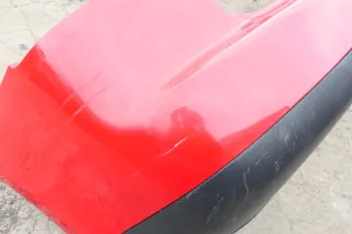 VW Touran 1T Stoßstange hinten Heckstoßstange Stoßfänger rot LY3D Tornadorot - Bild 7