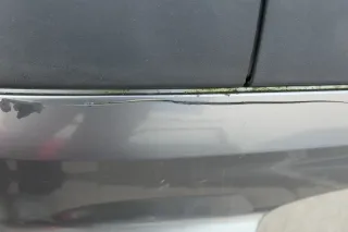 Audi 80 8C Stoßstange Heckstoßstange hinten Heckstoßfänger grau LY7P Limousine - Bild 10