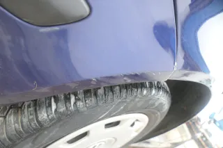 VW Golf 4 Kombi Avant Stoßstange hinten Heckstoßstange Stoßfänger blau LB5N - Bild 2