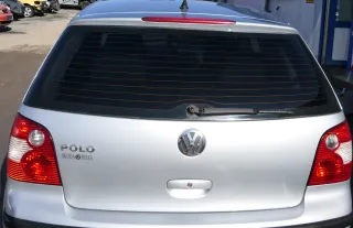 VW Polo 9N Fun Heckklappe Kofferraumklappe Klappe hinten silber LA7W metal - Bild 1