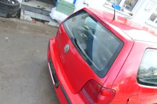Polo 6N2 Heckklappe Klappe hinten Kofferraumklappe rot LP3G Scheibe - Bild 2