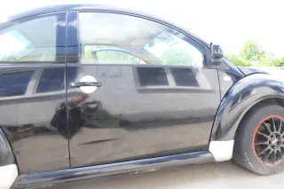 VW New Beetle 1C 9C Tür vorne rechts Beifahrertür schwarz L041 -OHNE Anbauteil - Bild 1