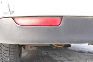 Seat Ibiza 6L nur Spoiler Stoßstange Heckstoßstange hinten schwarz - Bild 3