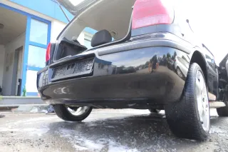 VW Polo 6N2 Stoßstange hinten Heckstoßstange Stoßfänger schwarz L041 - Bild 2
