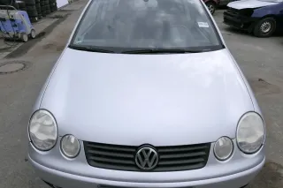 VW Polo 9N Motorhaube Klappe vorne silber grau LA7W reflexsilber bisca.Bj.2004 - Bild 1