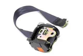 Audi A8 4D Gurt hinten links 4D0857805B schwarz - Bild 2