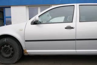 VW Golf 4 Bora Tür vorne links Fahrertür 4/5-Türer & Kombi silber LB7Z -ohneAnba - Bild 1
