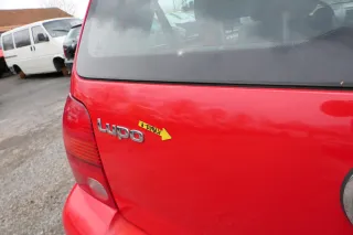 VW Lupo 6X Heckklappe Klappe Kofferraumklappe Scheibe rot LP3G - Bild 7