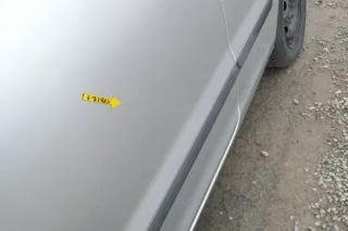 VW Fox 5Z Tür vorne links Fahrertür silber LA7W - Bild 4
