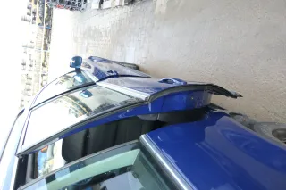 VW Passat 3B 3BG 3B6 Kombi Avant Tür hinten rechts mit Scheibe blau LA5E - Bild 2