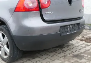 VW Golf 5 1K Limousine Stoßstange hinten Heckstoßstange grau LA7T - Bild 3