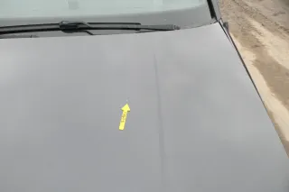 VW Golf 4 Cabrio 1E Motorhaube Haube Klappe vorne schwarz LC9Z - Bild 7