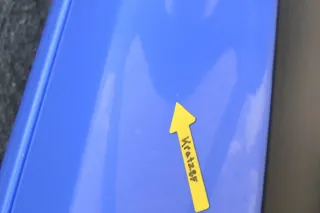 VW Polo 9N 9N3 Tür vorne links Fahrertür 2/3-Türer blau LA5F ohneAnbautei - Bild 6