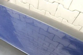 VW Passat 3BG 3B3 Limousine Stoßstange hinten Heckstoßstange blau LA5E - Bild 4