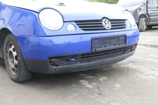 VW Lupo 6x Stoßstange vorne Frontstoßstange Stoßfänger blau LW5Z - MÄNGEL - Bild 3