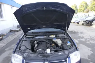 VW Passat 3BG Motorhaube Klappe vorne vorn Haube blau LB5N indigoblau - Bild 2