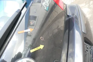 Polo 6N2 Heckklappe Klappe hinten Kofferraumklappe schwarz LC9Z Scheibe - Bild 5