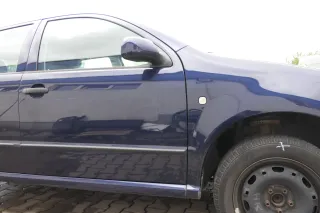 Skod Fabia 6Y Kombi Limousine Tür vorne rechts Beifahrertür blau LF5U ohne Anbau - Bild 1