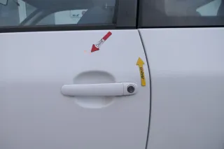 VW Lupo Seat Arosa Tür vorne links Fahrertür weiß LB9A (mechanischer FH) - Bild 8