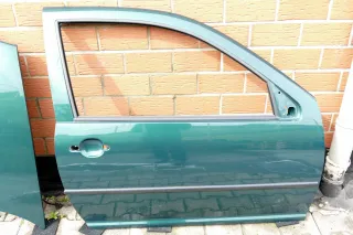 VW Golf 4 Tür vorne rechts Beifahrertür 2/3-Türer grün LC6M brightgreen - Bild 1