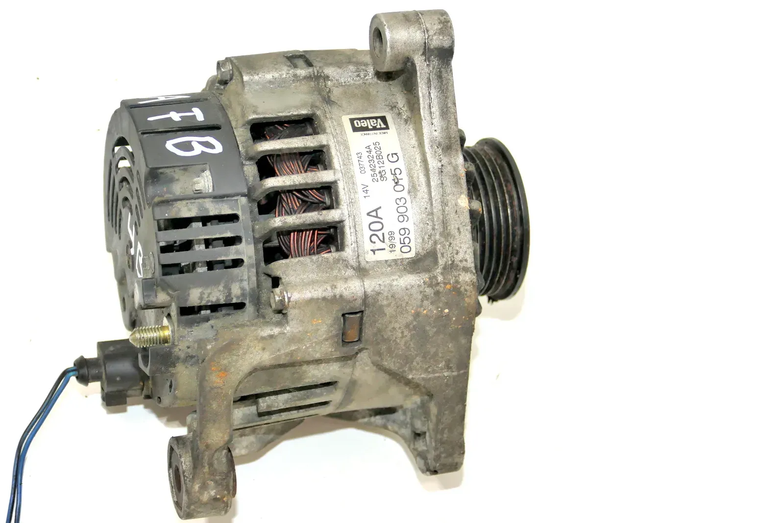 VW Passat 3B Audi A4 B5 A6 4B Lichtmaschine Lima 120A 059903015G 2,5 TDI AFB AKN - Bild 1