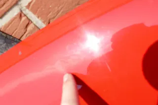 VW Golf 4 Motorhaube Haube Klappe vorne rot LP3G - Bild 3